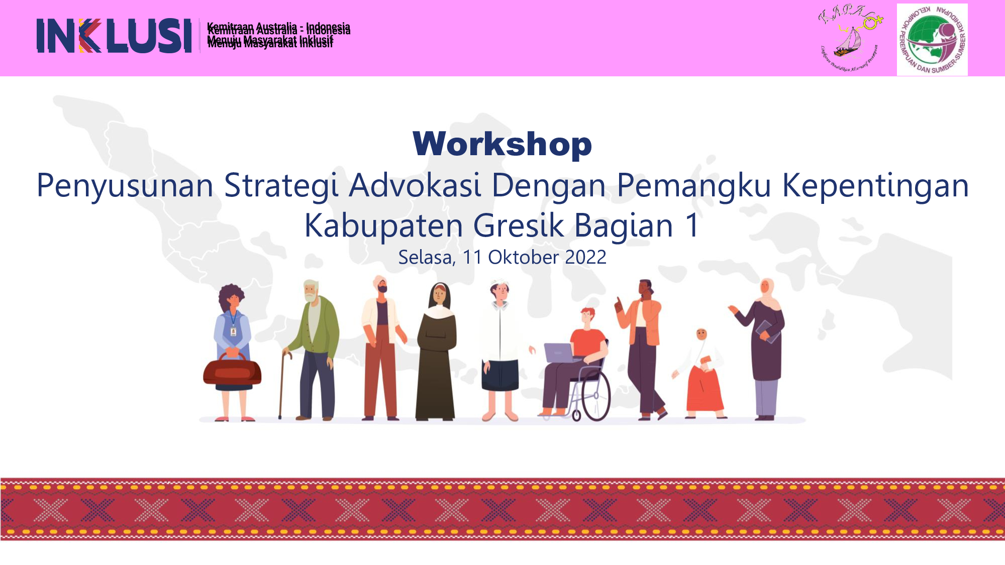 Workshop Penyusunan Strategi Advokasi Pemangku Kepentingan Program INKLUSI Kab.Gresik (1)