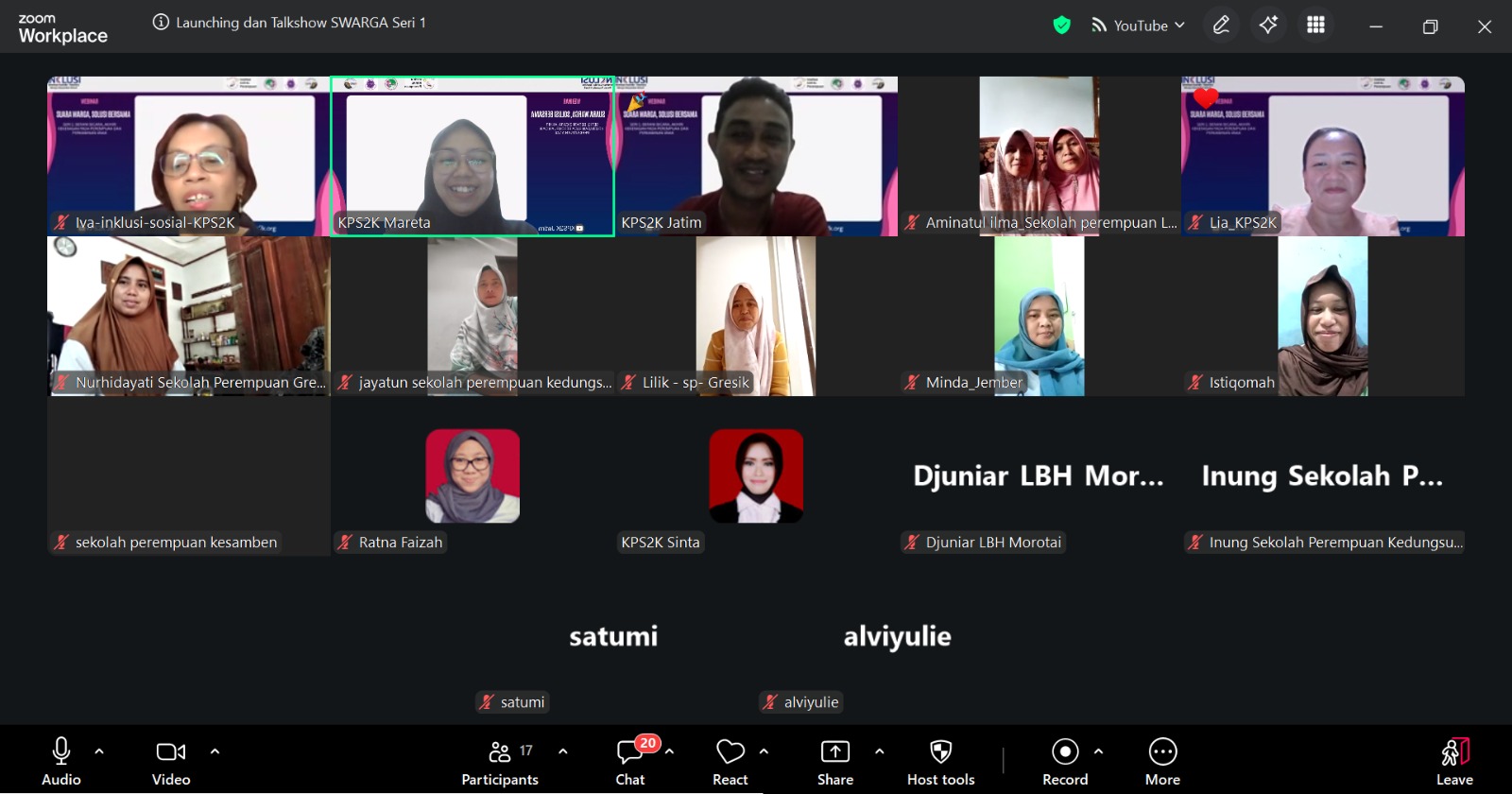 SUWARGA (Suara Warga) Seri 1 – Menyalakan Keberanian Perempuan Akar Rumput untuk Mengakhiri Kekerasan dan Perkawinan Anak