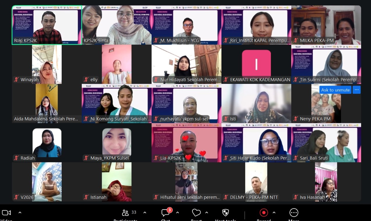 MENEMBUS BATAS: Perjuangan Pendidikan Transformatif Perempuan Akar Rumput di Persimpangan Identitas